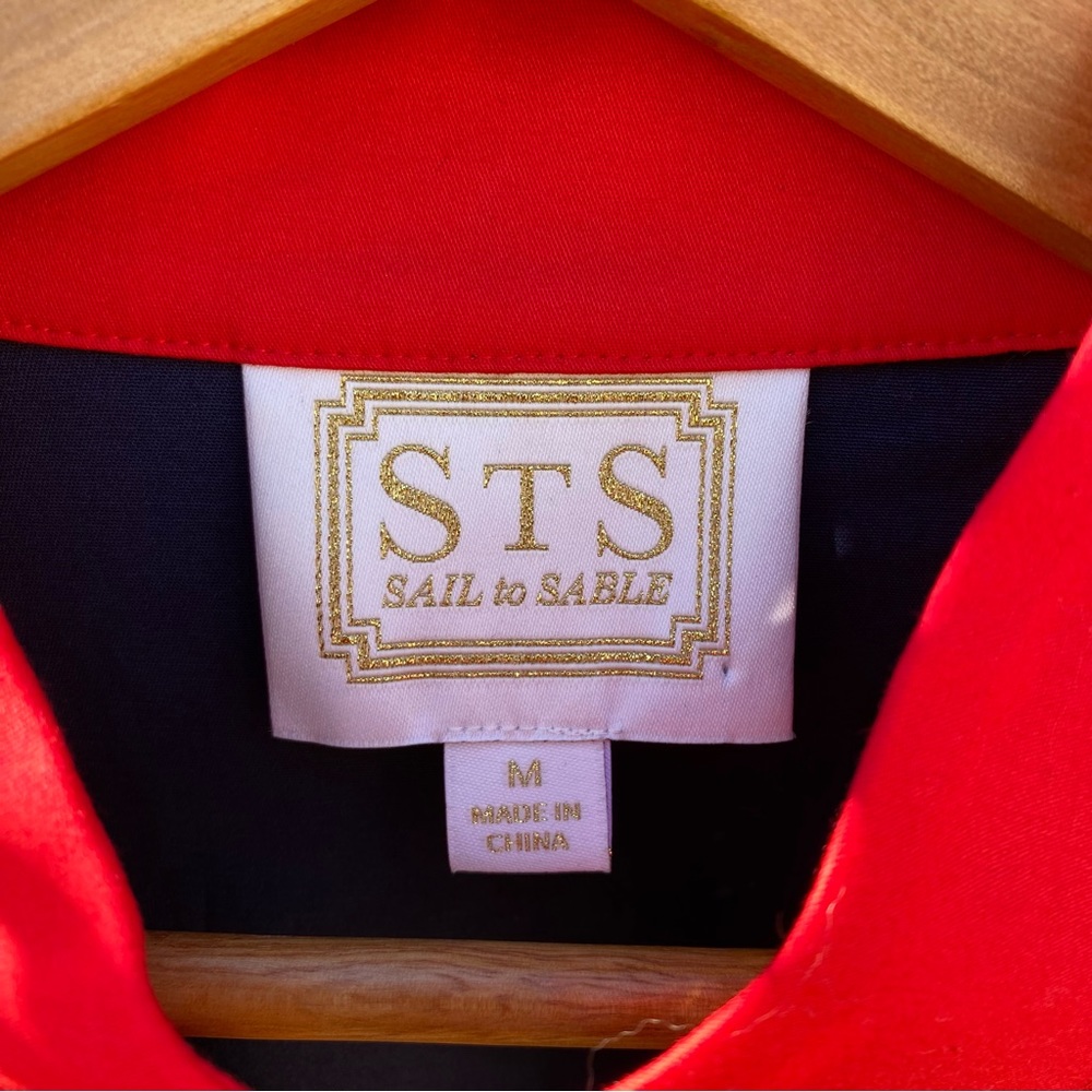 Sail To Sable Color Block Shift Dress Size Medium - image 4